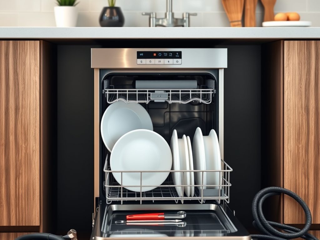 Zmywarka w mieszkaniu na wynajem: jak bezpiecznie montować i dbać o sprzęt, by uniknąć problemów
